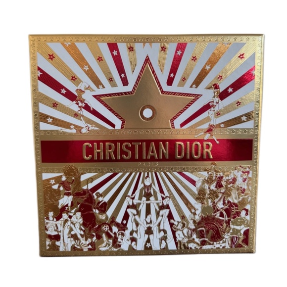 Dior Other - Dior Lunar New Year Gift Storage Box Red & Gold Logo 7.75 in x 7.75 in x 4in NEW